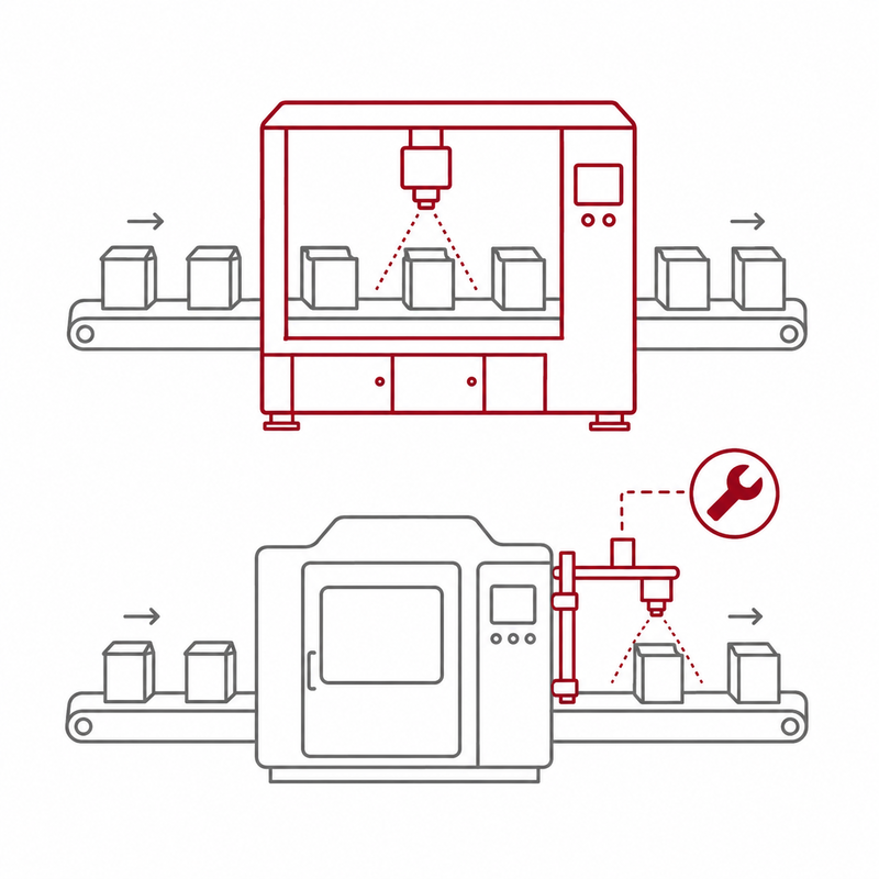 Integration eines Bildverarbeitungssystems in eine neue Verpackungsmaschine und Nachrüstung einer bestehenden Anlage