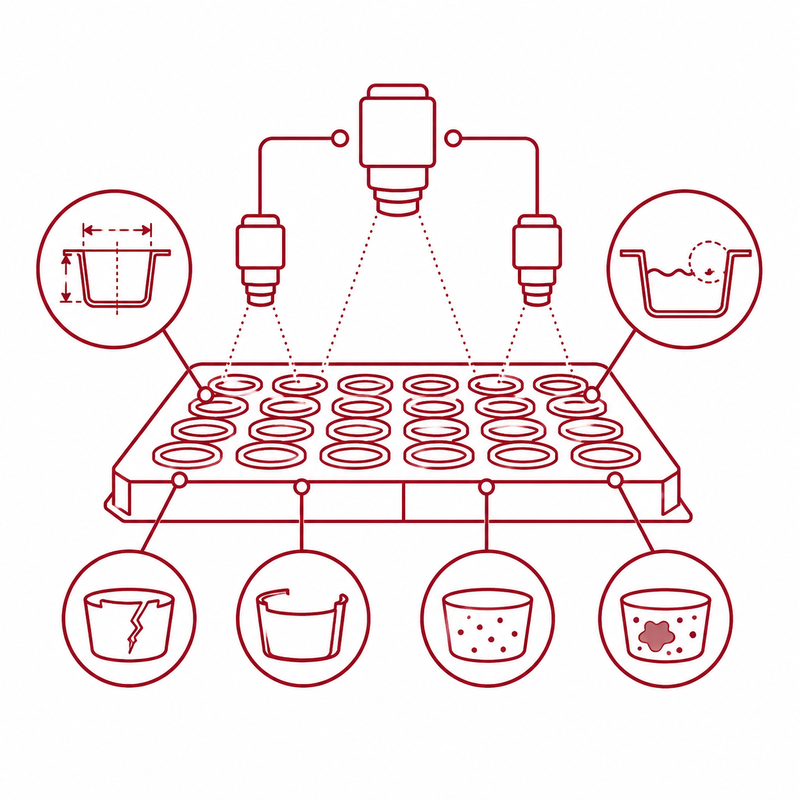 icon für geometrie und oberflächenprüfung