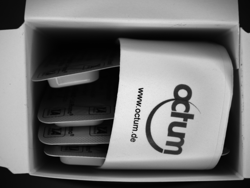 Unvollständig bestückte Faltschachtel mit vier statt fünf Blisterverpackungen
