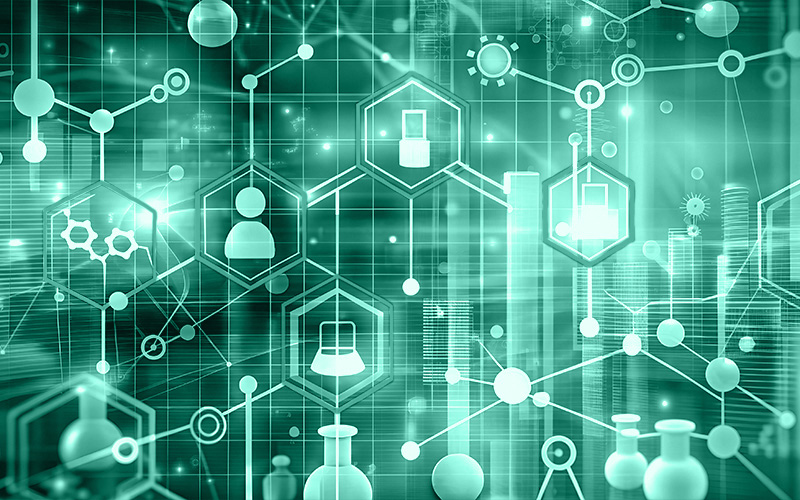 Darstellung unterschiedlicher Branchen im virtuellem dreidimensionalen Raum