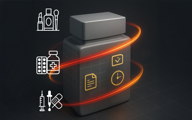 eine Grafik, die verschiedene Branchen symbolisiert